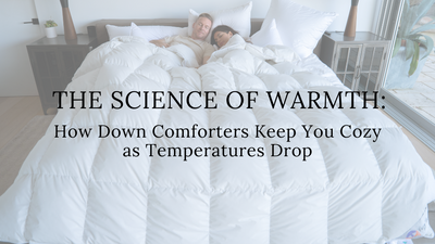 The Science of Warmth: How Down Comforters Keep You Cozy as Temperatures Drop