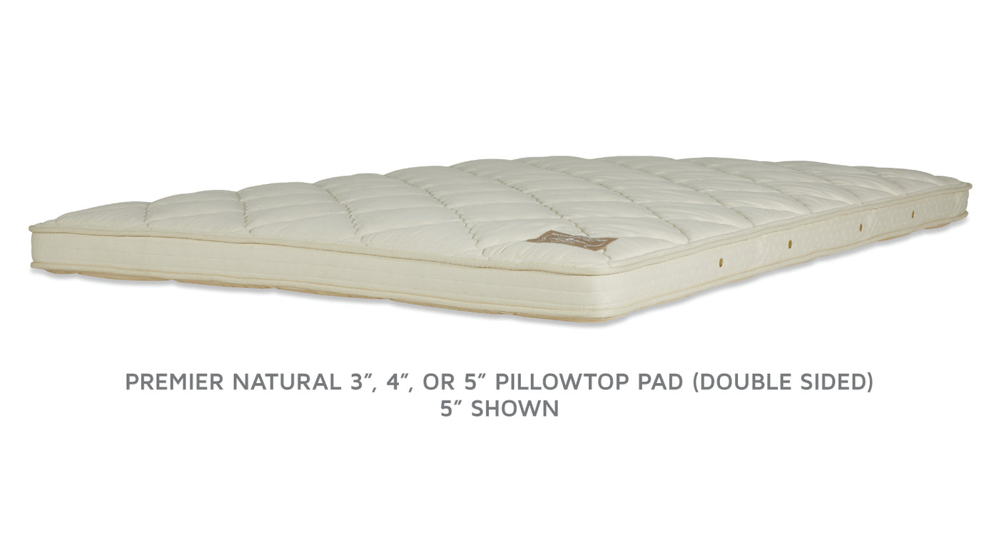 Premier Natural Pillowtop Pads